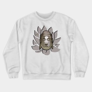 Buddha & Lotus Crewneck Sweatshirt